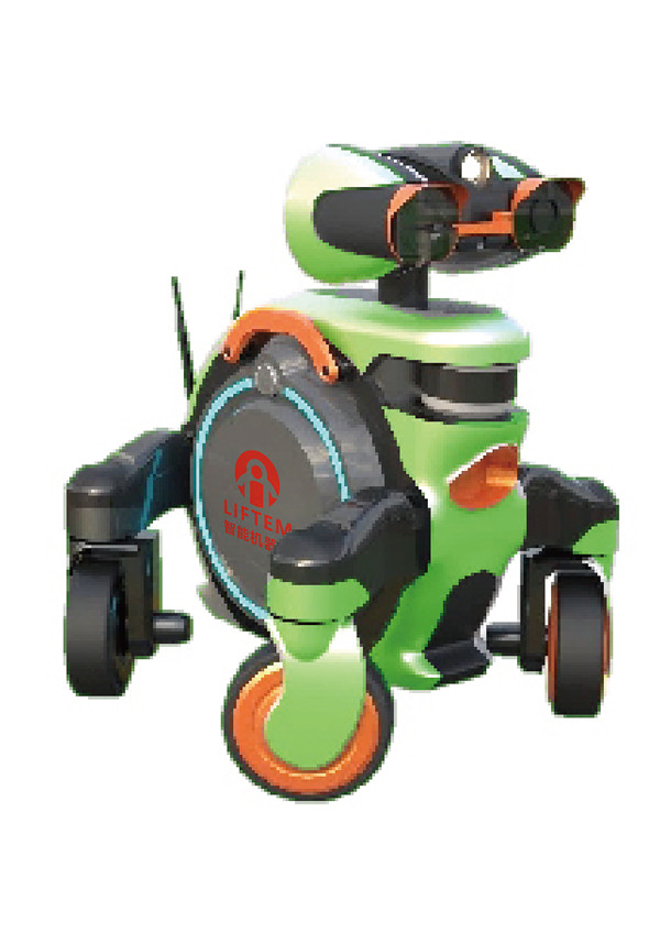 第二代行走式巡檢機(jī)器人